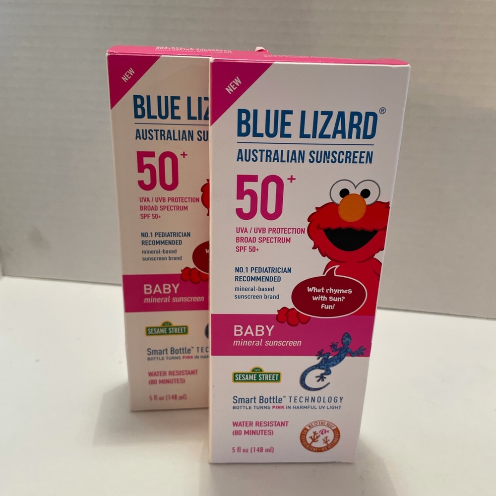 2 Blue Lizard Baby Mineral Sunscreen 50spf